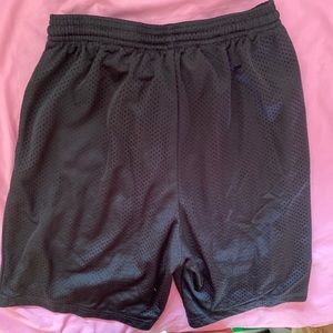 Black Mesh Alleson Athletic Shorts
